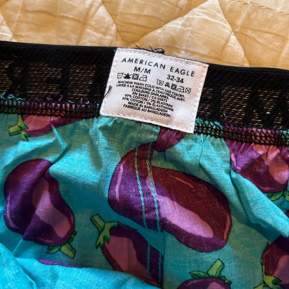 American Eagle Mens Boxer Shorts Size Medium 32/34 New Without Tag - Picture 3 of 3